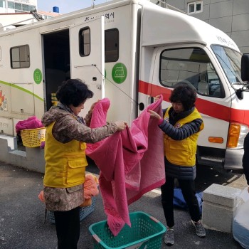 재가복지 일상생활지원 세탁서비스 지원(2019.03.27) 이미지